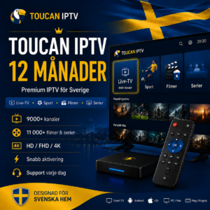 Toucan IPTV 12 månader