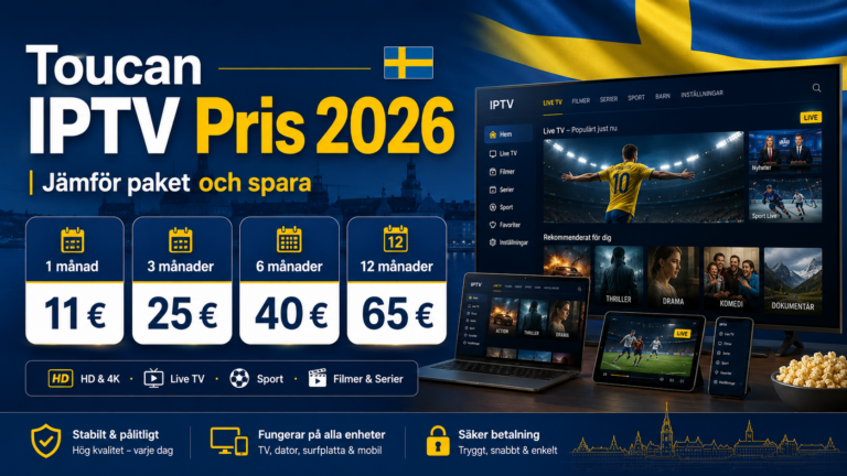 Toucan IPTV Pris